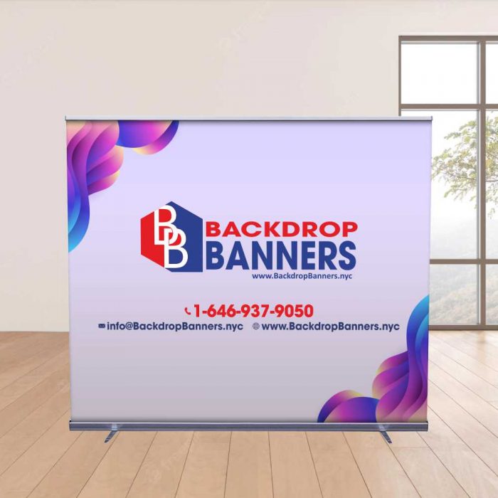 8 ft Wide Retractable Banner