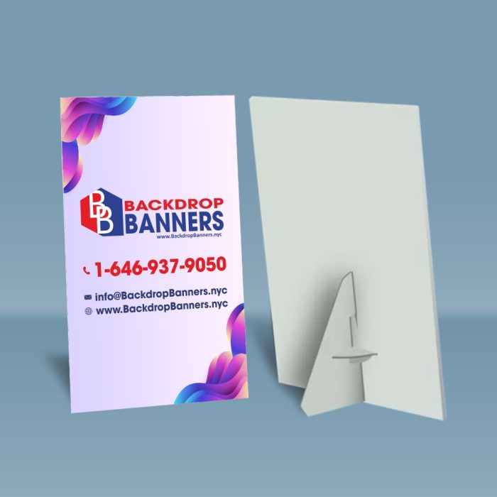 Counter Card Printing